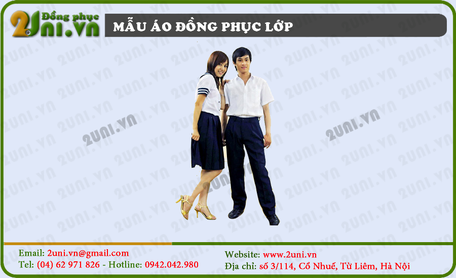 Mẫu áo trắng sơ mi học sinh nữ váy U103